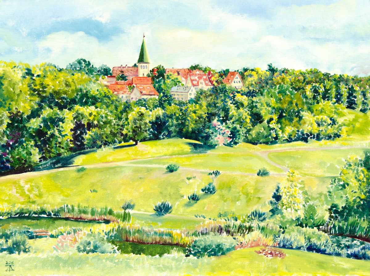 Plieningen view by Daria Galinski