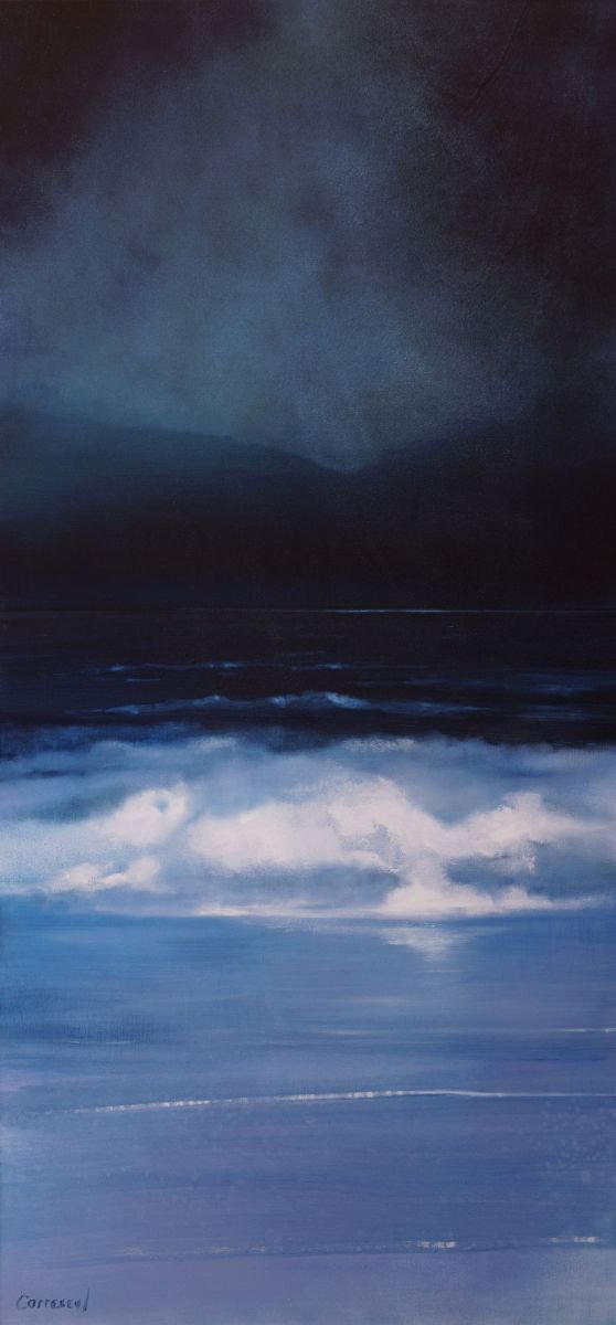 MARINA NOCTURNA V. (52x110cm) by Rafael Carrascal
