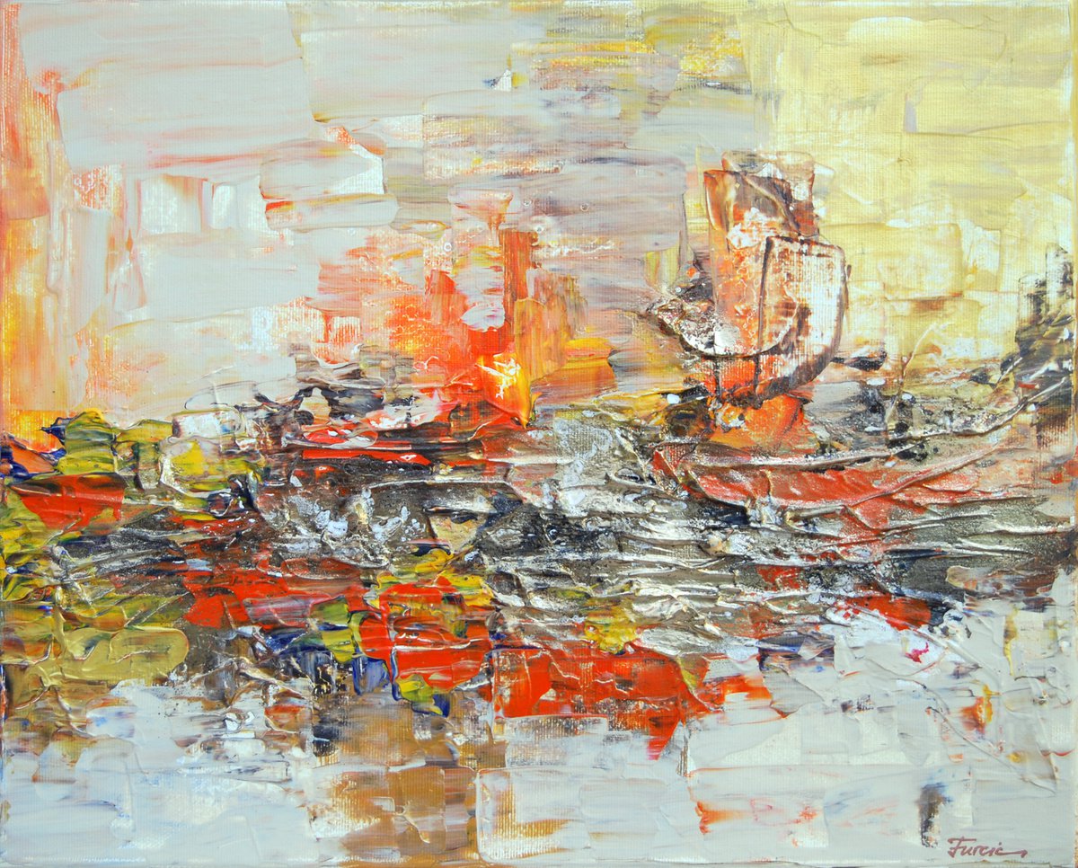 SUMMER WIND by VANADA ABSTRACT ART