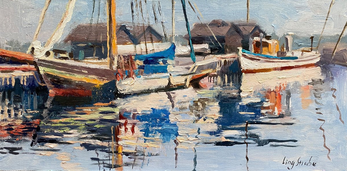 Denmark Seascape by Ling Strube