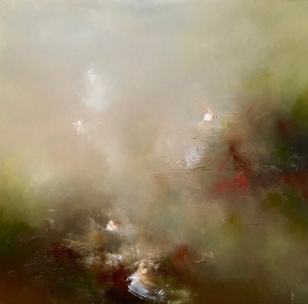Dew 40X40 cm by Elena Troyanskaya by Elena Troyanskaya
