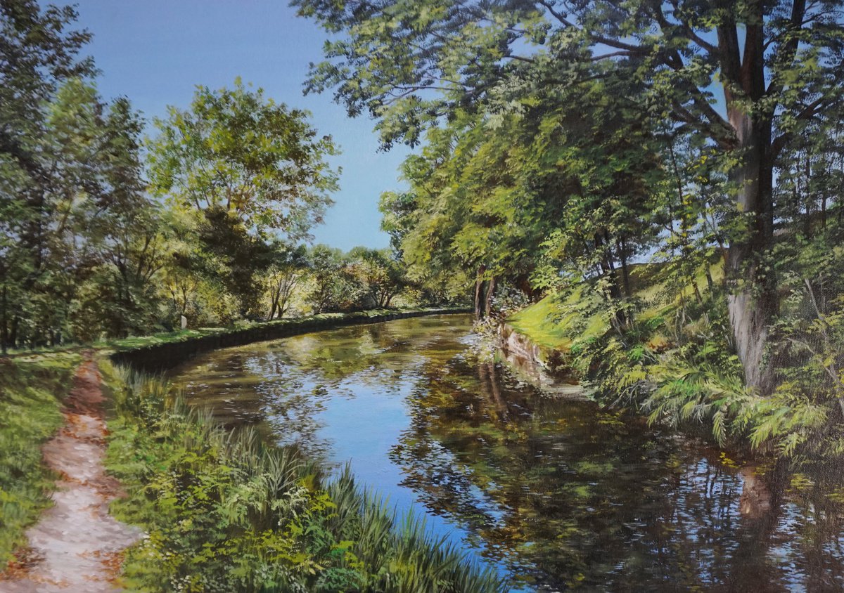 Gargrave Canal North Yorkshire by Jayne Farrer