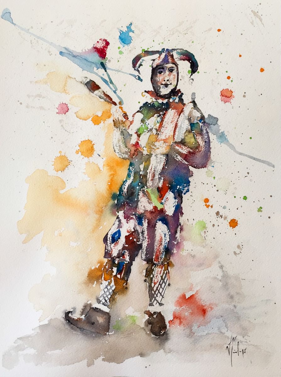 Arlecchino by Victor de Melo