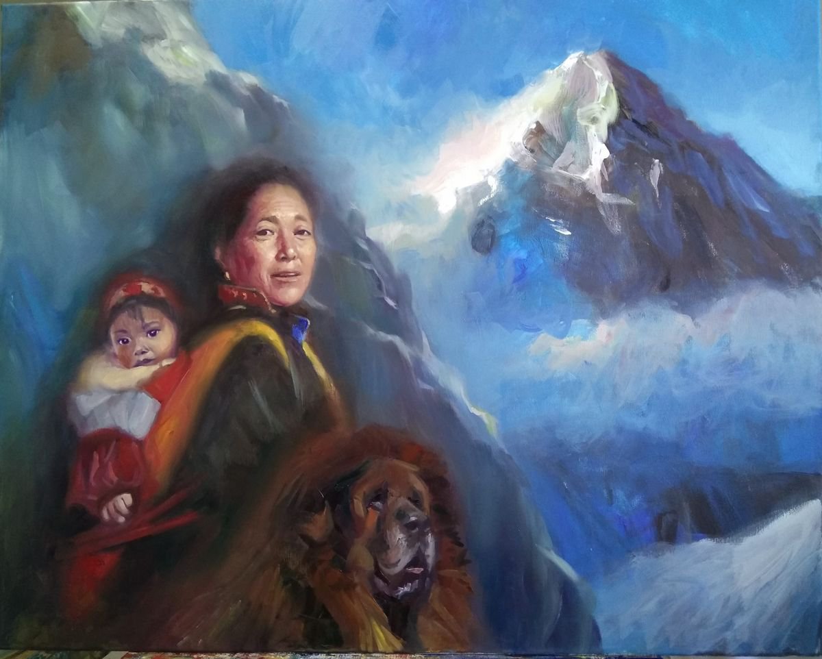Tibet by HELINDA (Olga Muller)