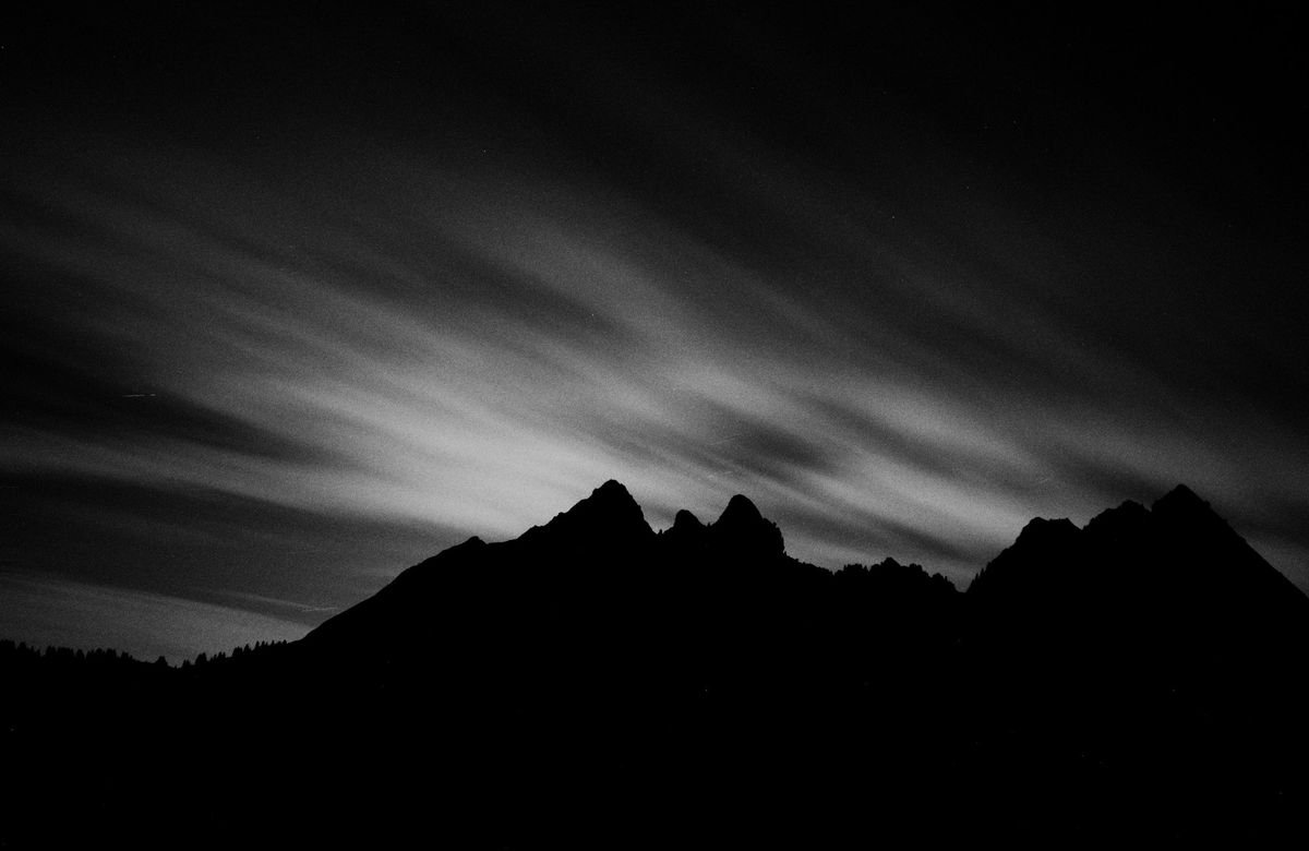 Clouds over the Alps by Charles Brabin