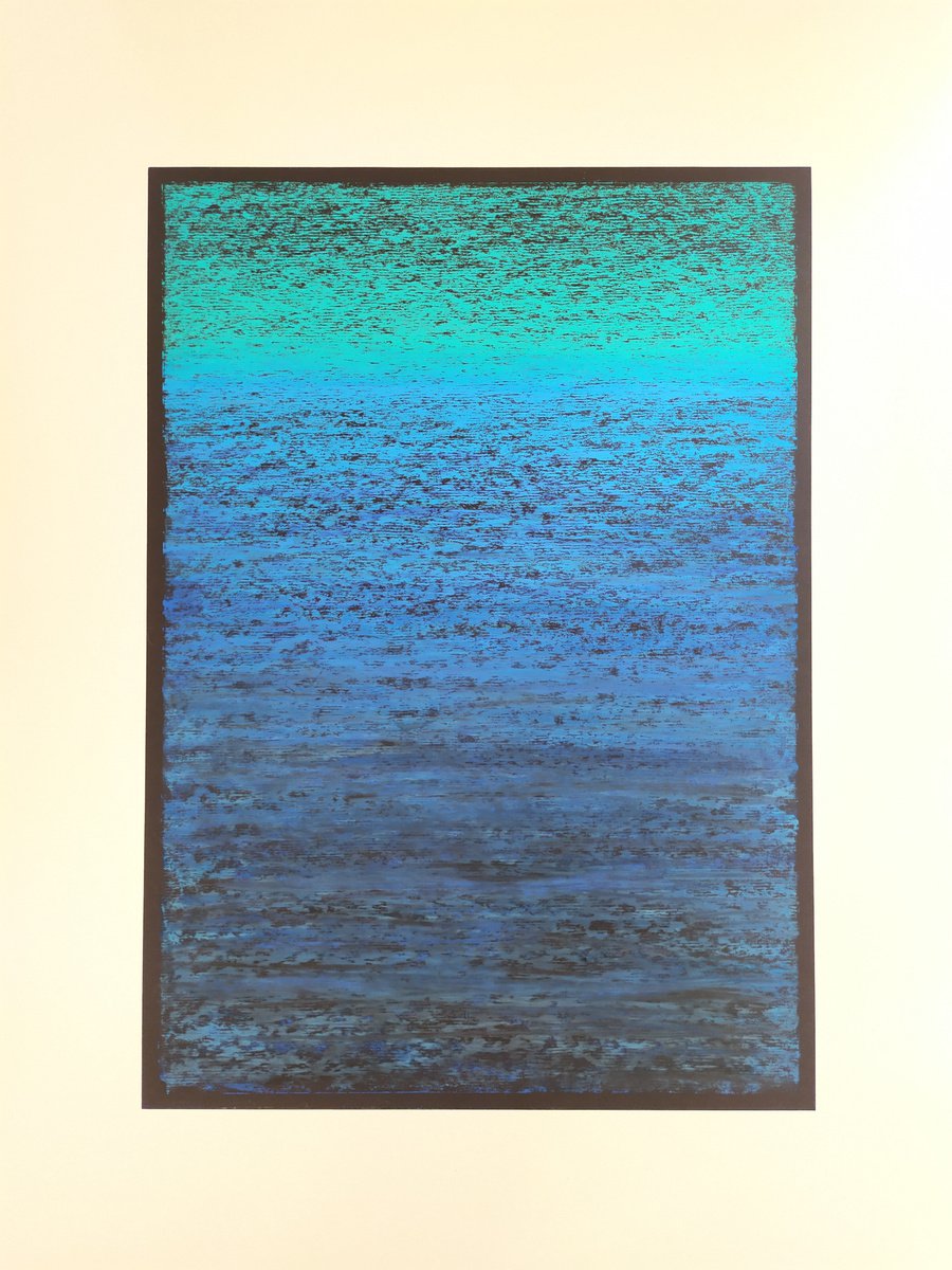 Abstract seascape by Anna Aboskalova