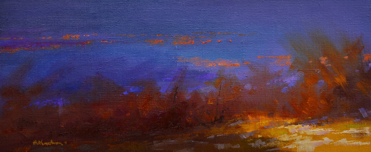 Warmed by the sun by Mykola Kocherzhuk