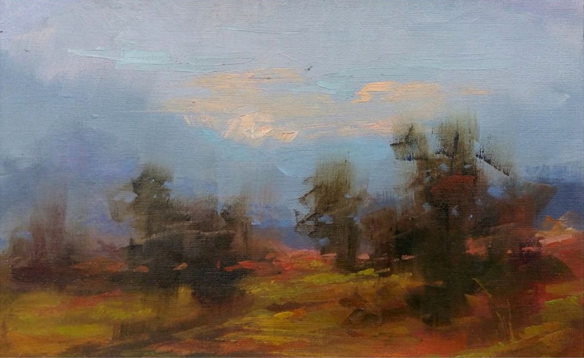 warm autumn by Mykola Kocherzhuk