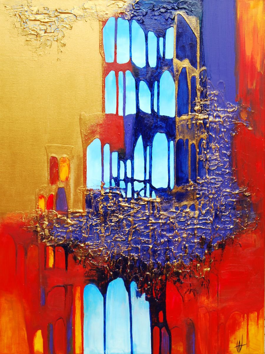 PALACE OF DREAMS by VANADA ABSTRACT ART