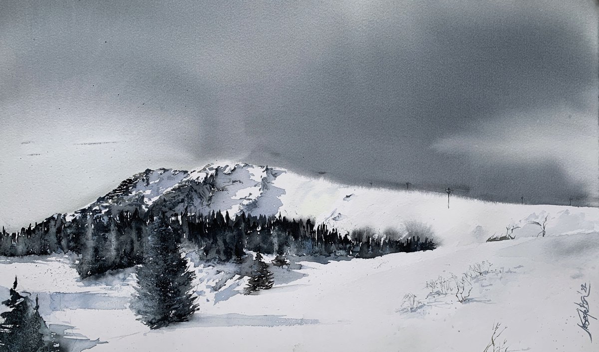 The Black Peak by Oksana Lebedeva