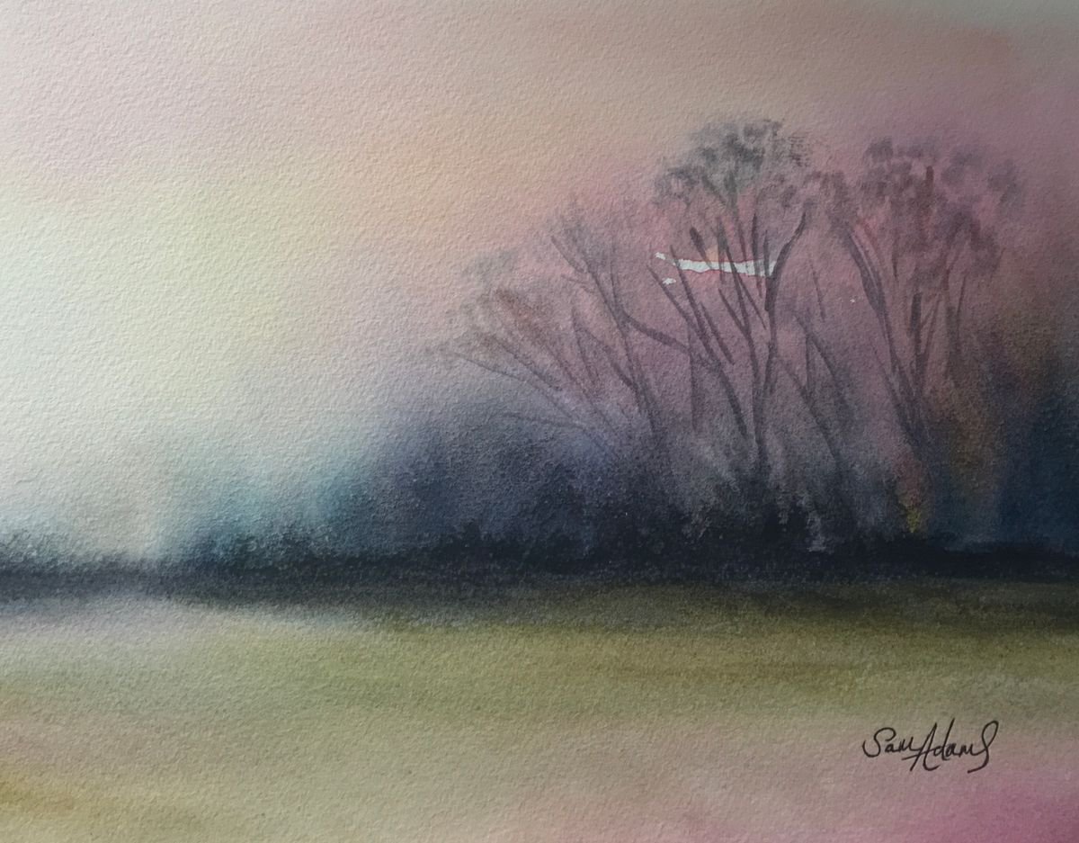 By the field by Samantha Adams
