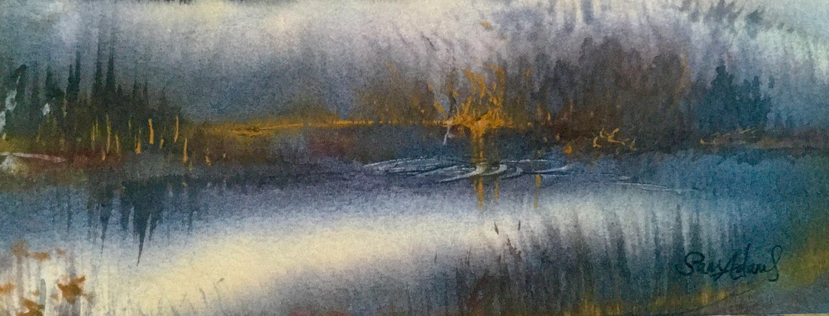 Pond of light by Samantha Adams