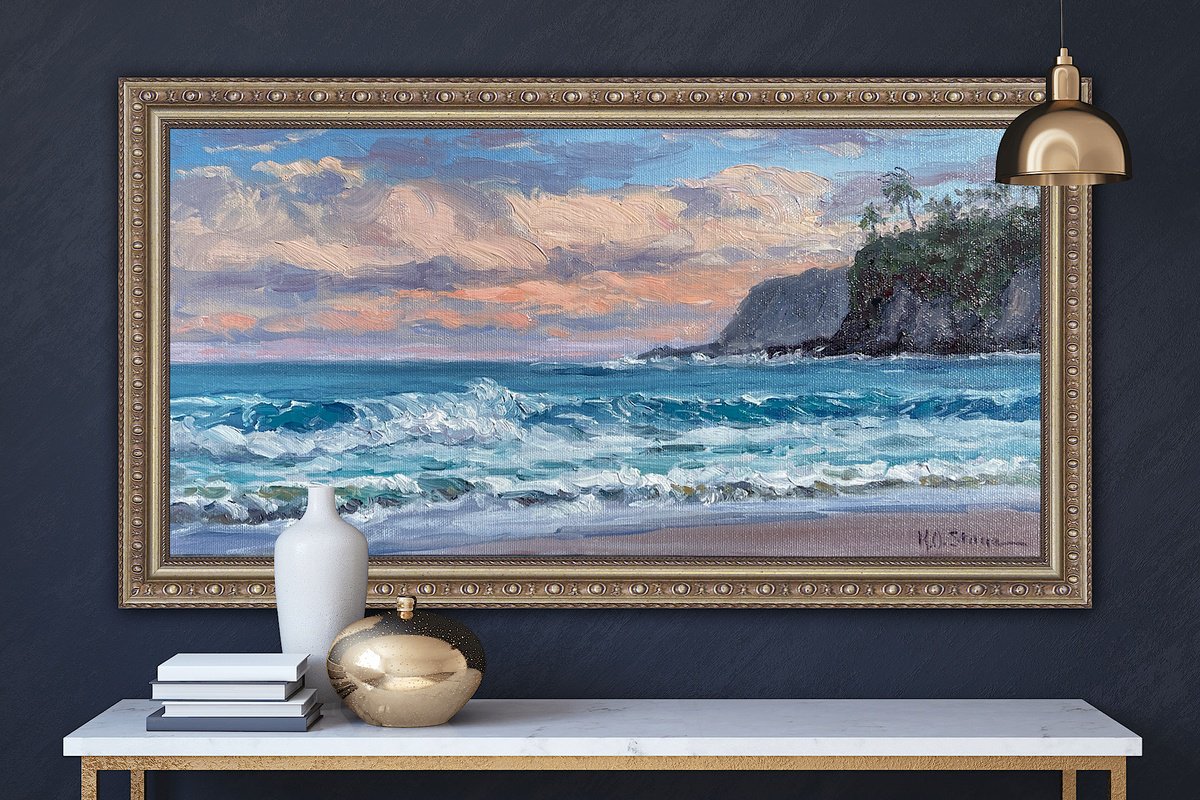 Hanalei Sea Cliffs by Kristen Olson Stone