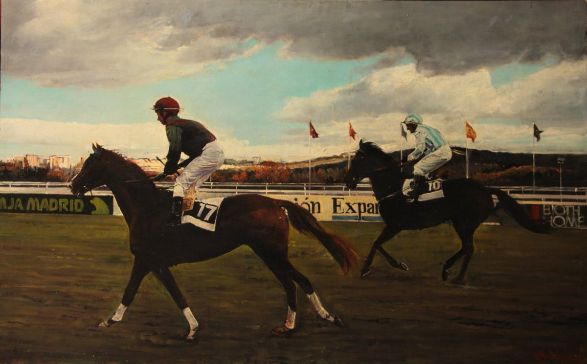 Two horsemen by Marco Ortolan