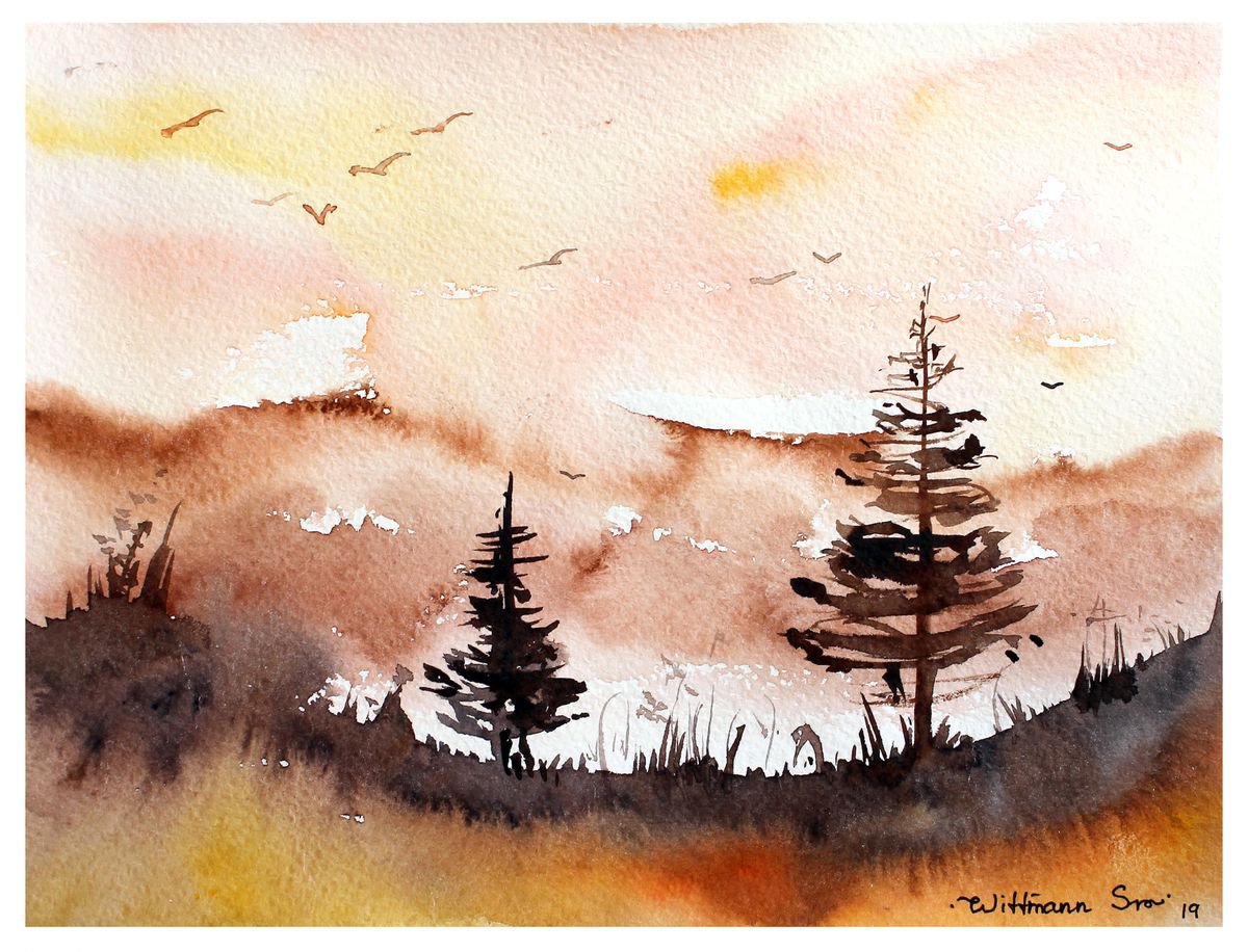 Autumn landscape by Svetlana Wittmann
