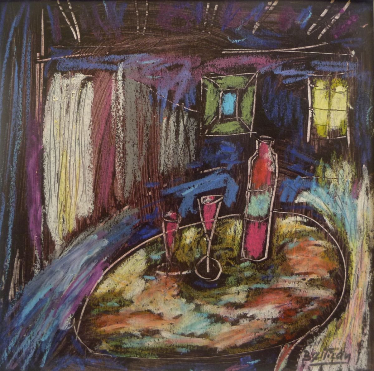 interieur nocturne by Pierre-Yves Beltran