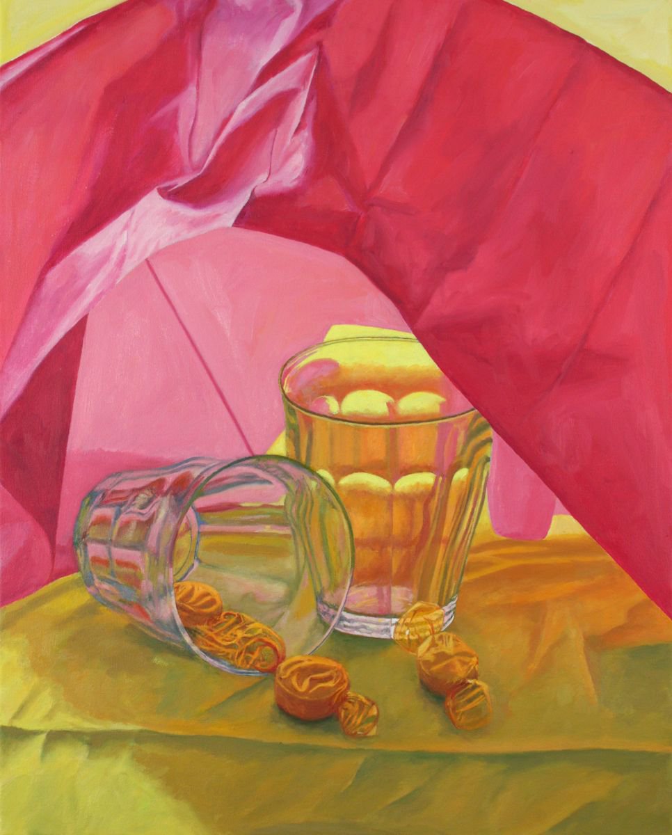 Two Picardie Glasses by Douglas Newton