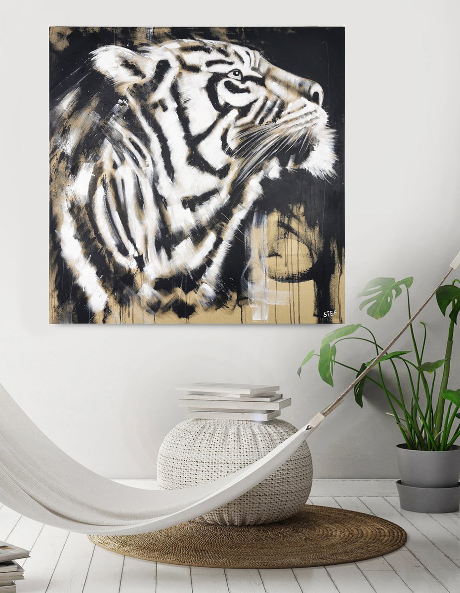 Big Cat - TIGER #8 by Stefanie Rogge