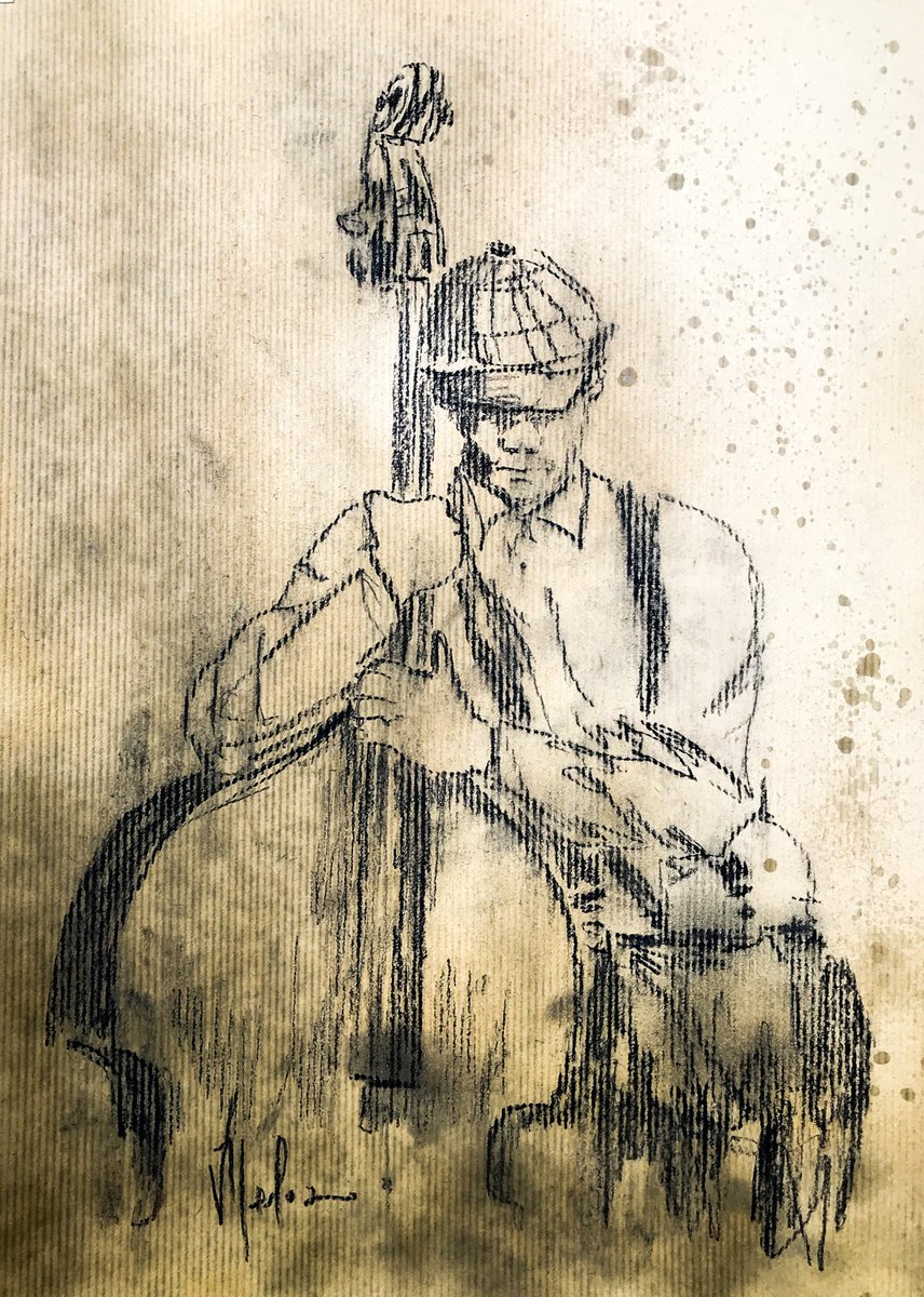 bass player by Victor de Melo