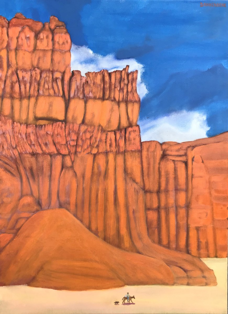 SOLITARY RIDER by Leslie Dannenberg