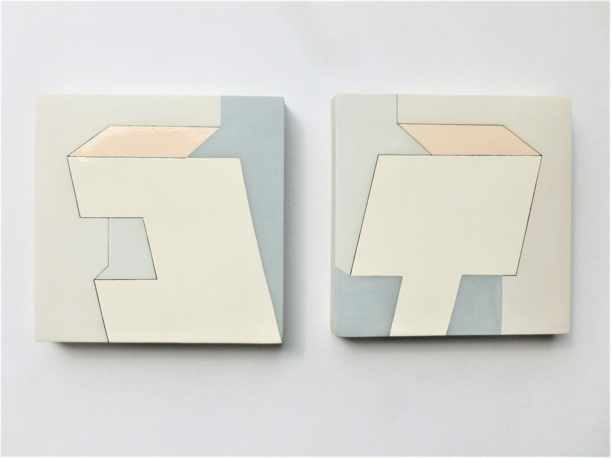 Shadow angles ( 1paar, 2pcs) by Sandor Somogyi