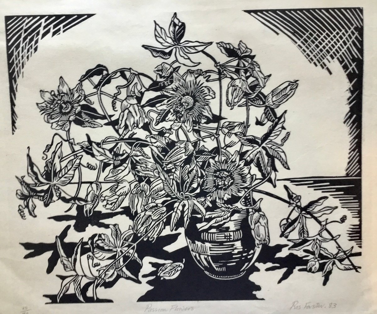 Passion Flowers by Rosalind Forster