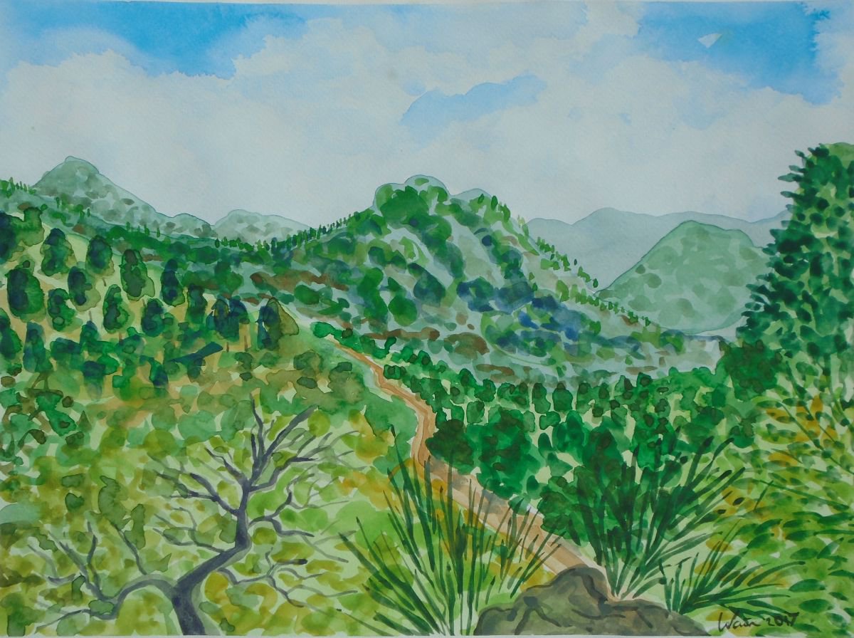 La Drova Mountain View by Kirsty Wain