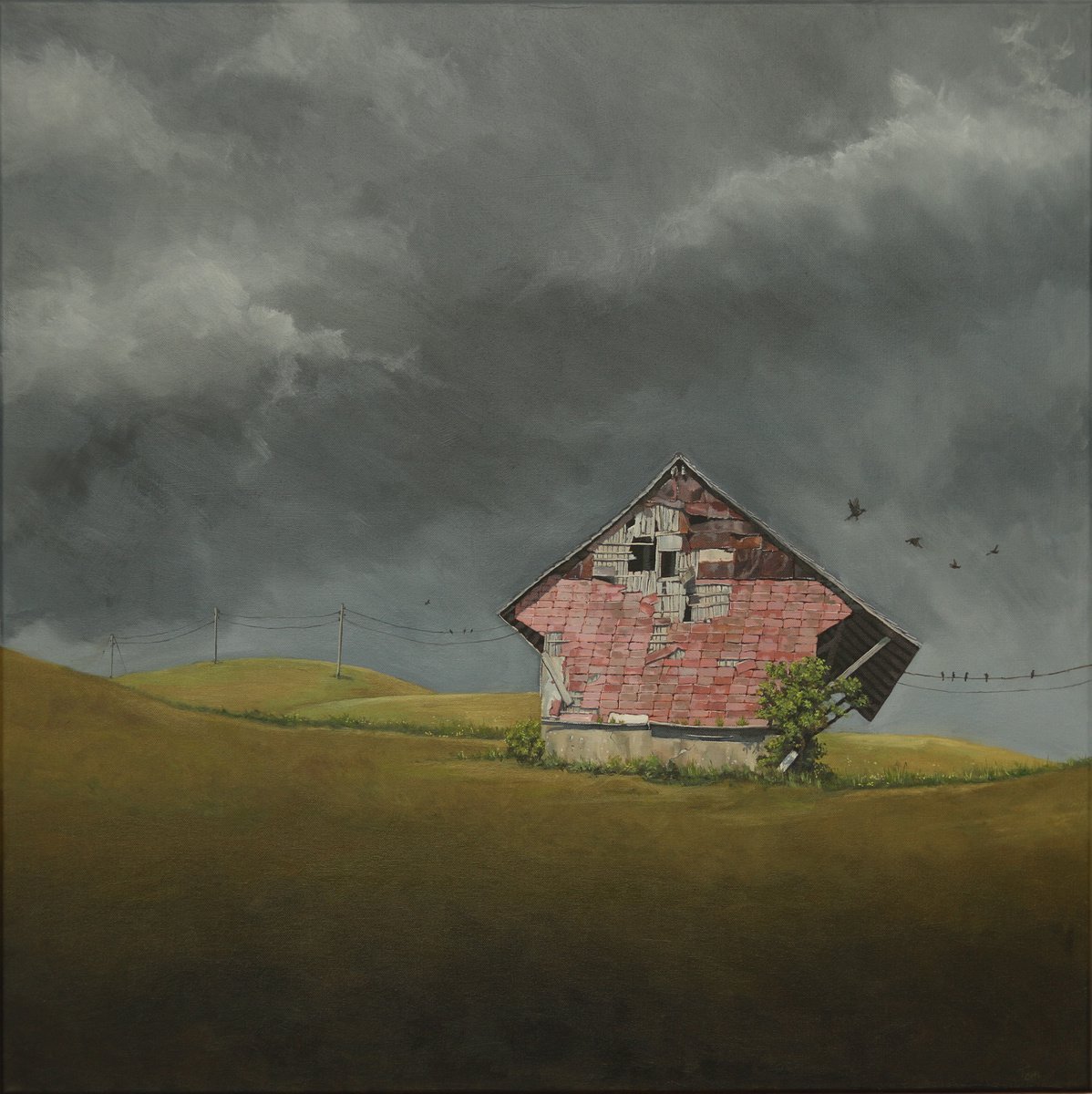 Old and Weathered by Tom Clay