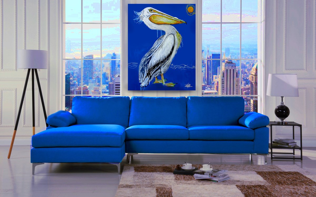 THE PELICAN by Loui Jover