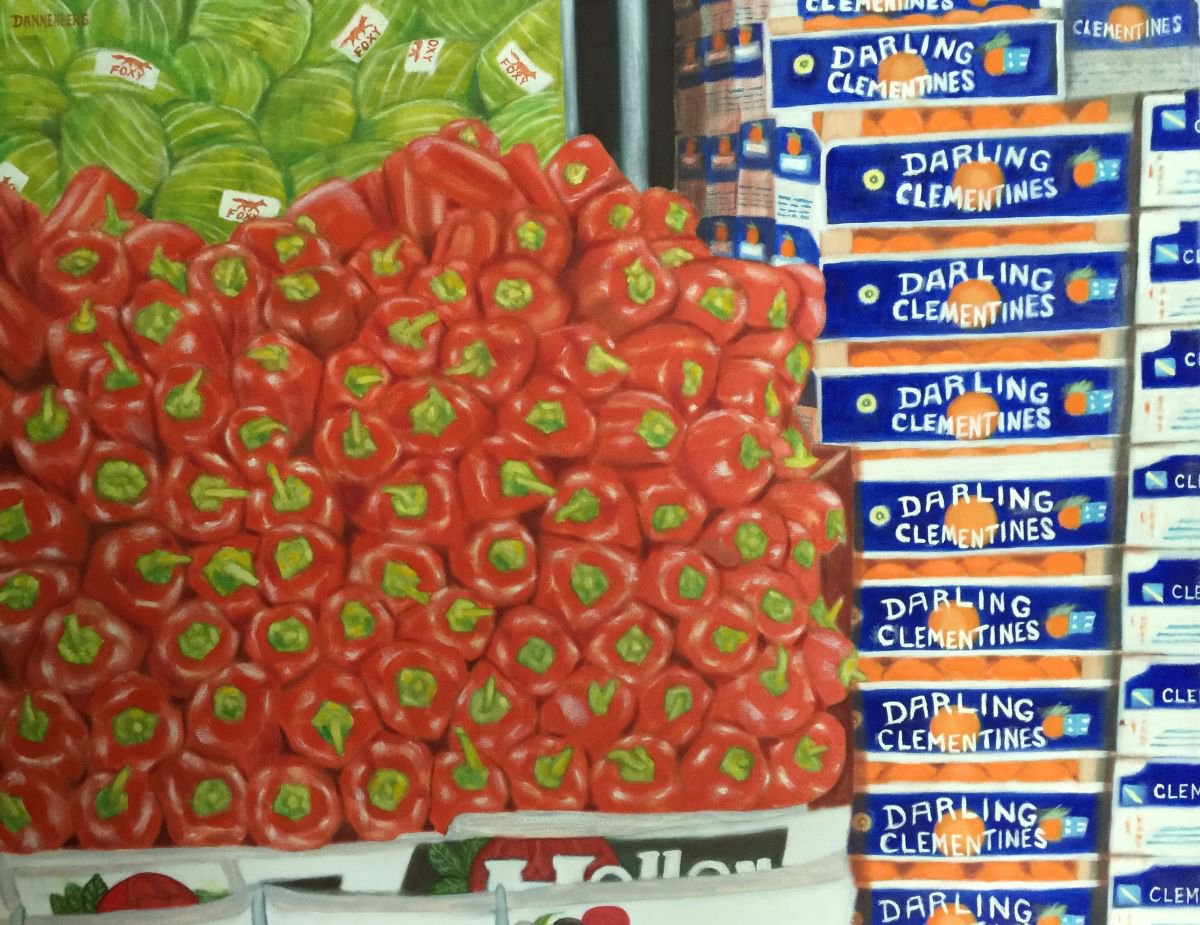 PEPPERS AND CLEMENTINES by Leslie Dannenberg