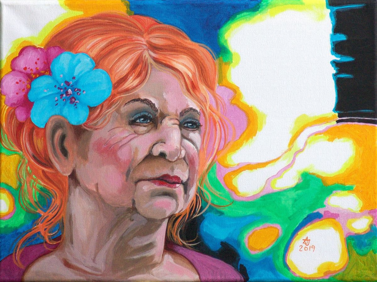 Always woman 40x30 cm by Jolanta Czarnecka